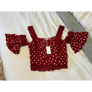 Lulumari | Summer Crop Sleeveless Blouse | Large